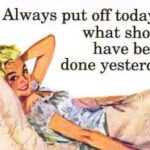 procrastination procrastination