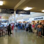 security-line-san-jose-airport security-line-san-jose-airport